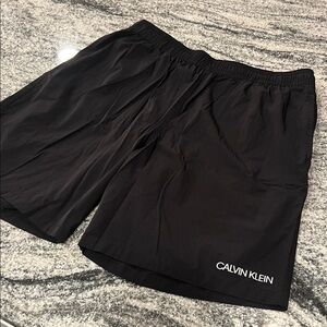 Calvin Klein Black Swim Shorts